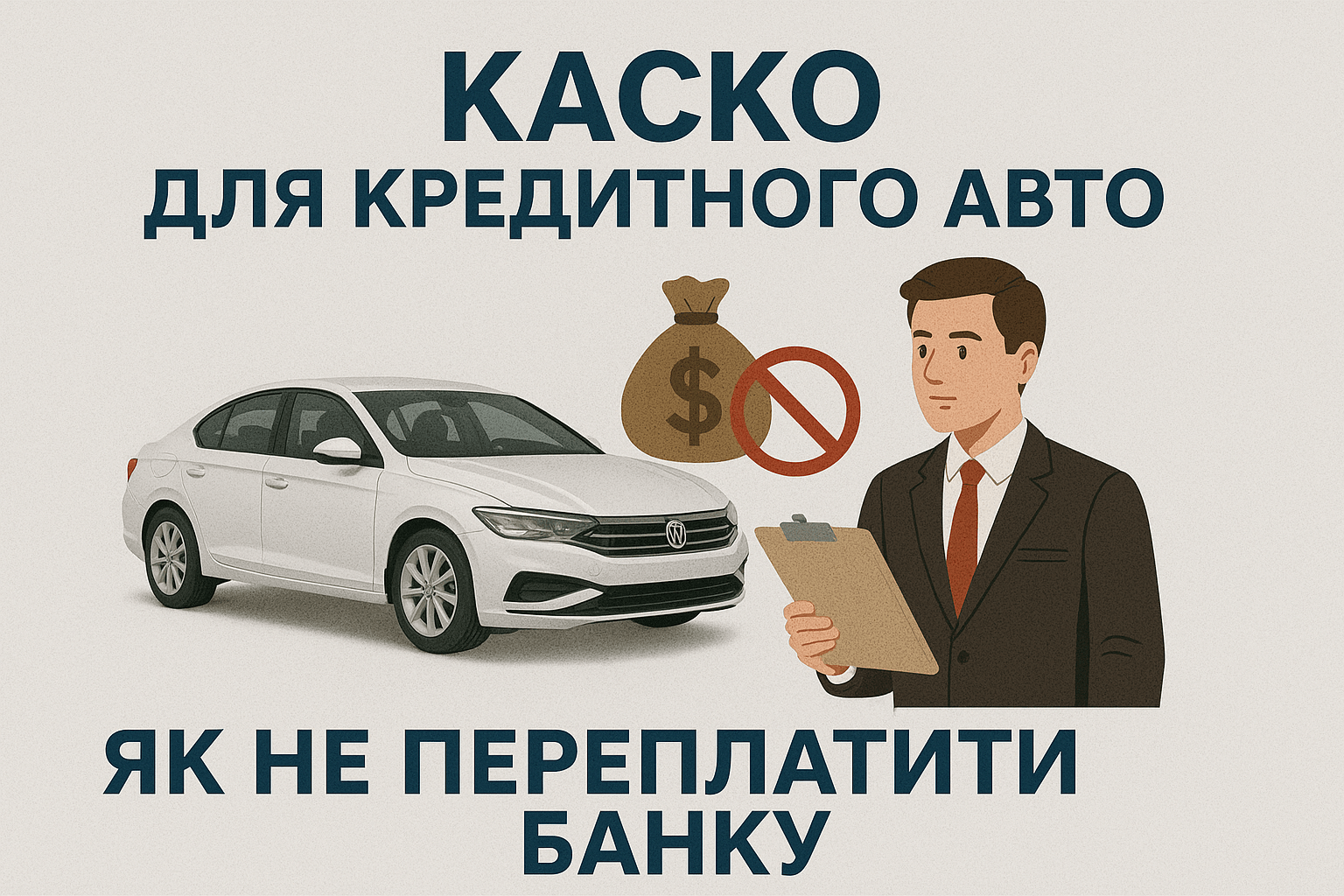 КАСКО для кредитного авто: як не переплатити банку