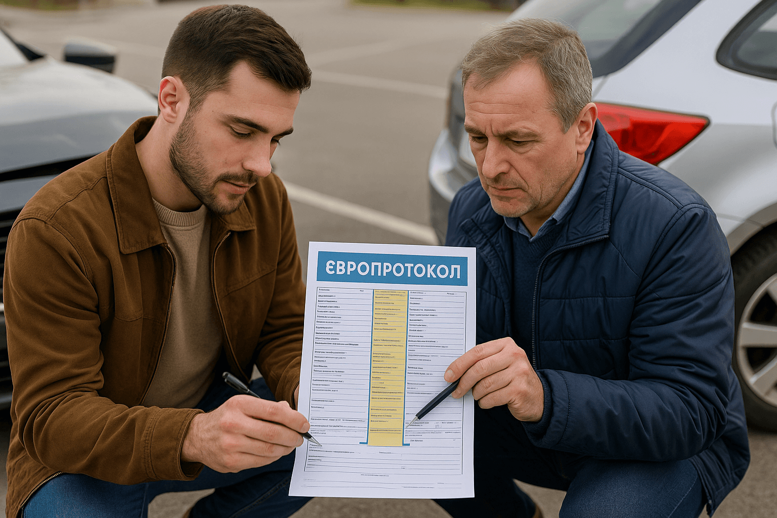 ОСЦПВ і європротокол: коли можна оформити без поліції